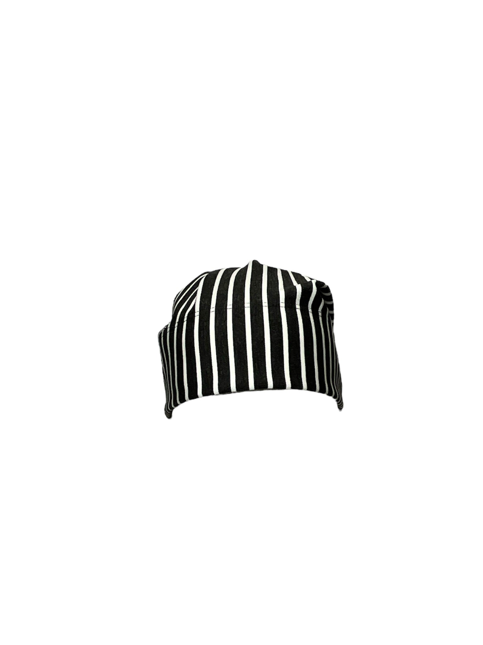 Charcoal/White Vertical Stripes