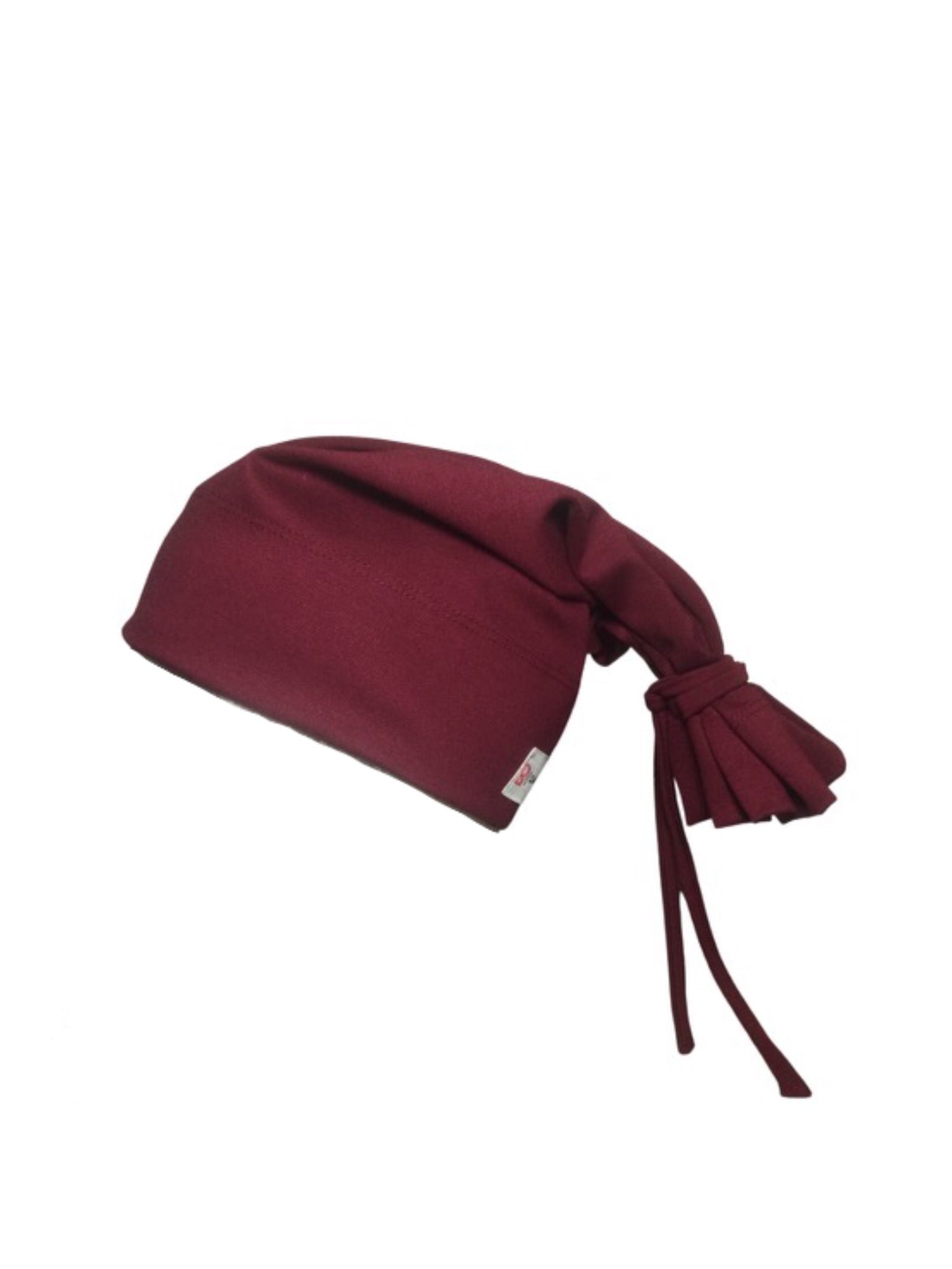 Burgundy Tie Beanie