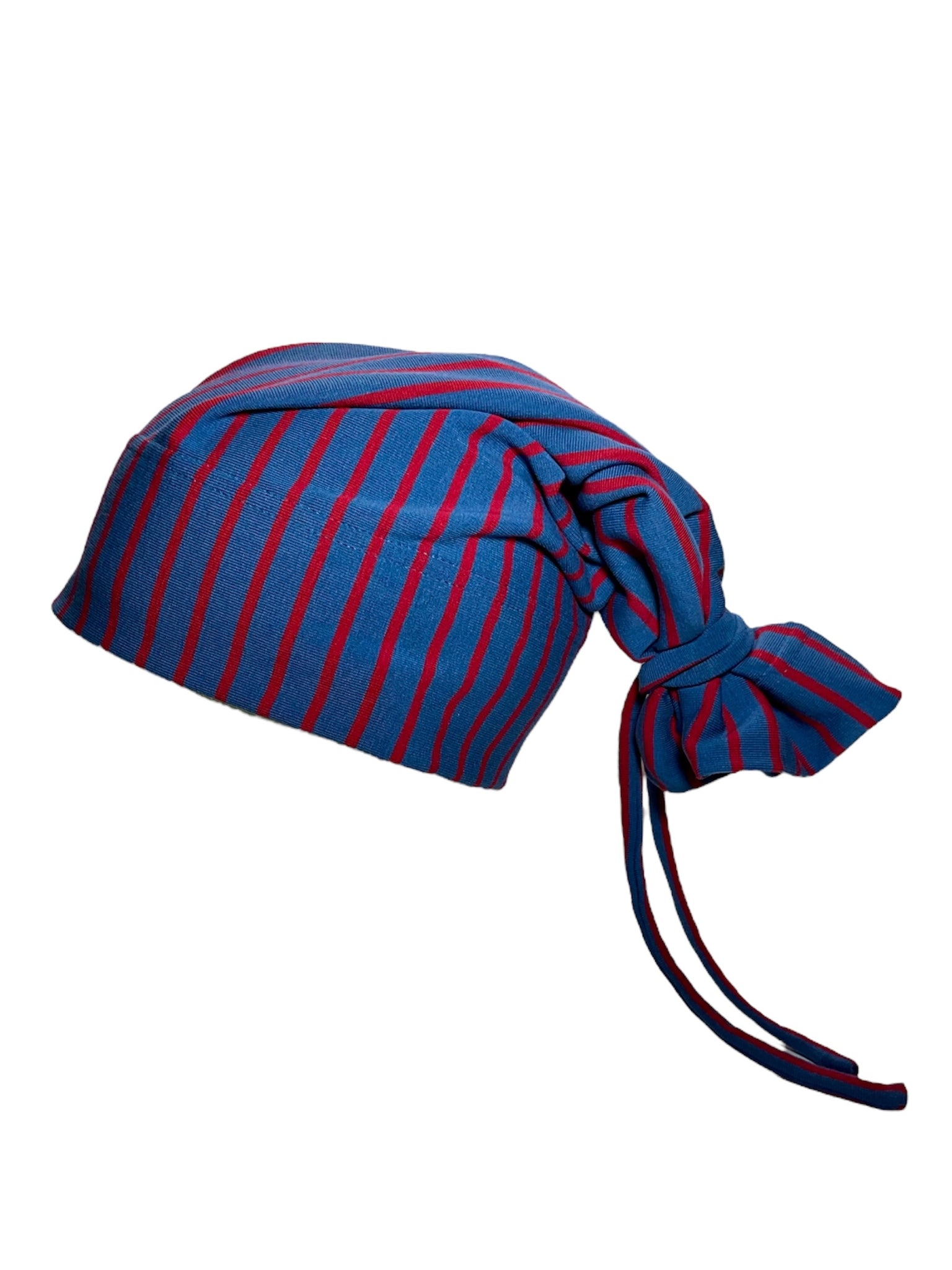 Blue/ Red Vertical Stripes
