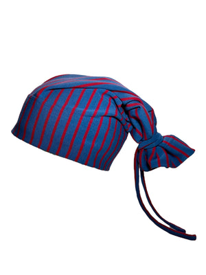 Blue/ Red Vertical Stripes