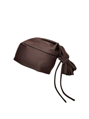 Brown Tie Beanie