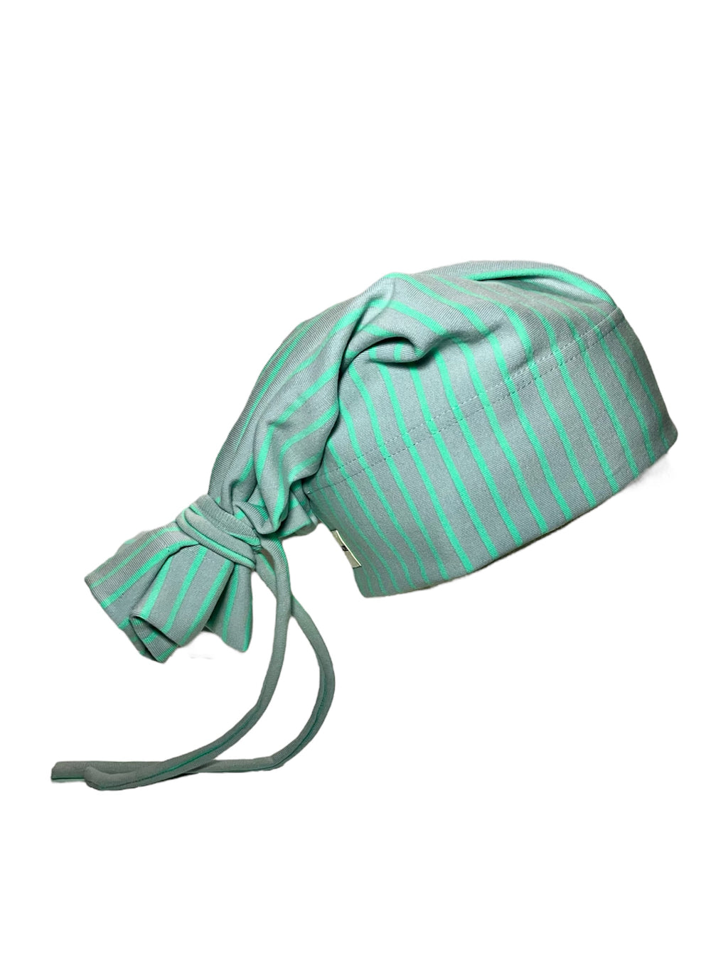 Grey/ Tiffany Blue Stripes