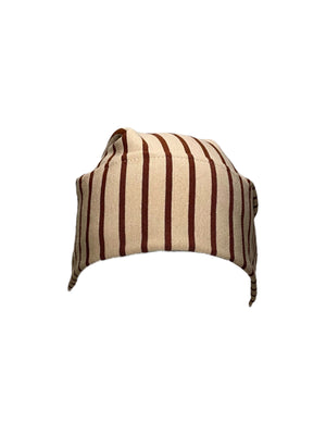Tan/Brown Vertical Stripes