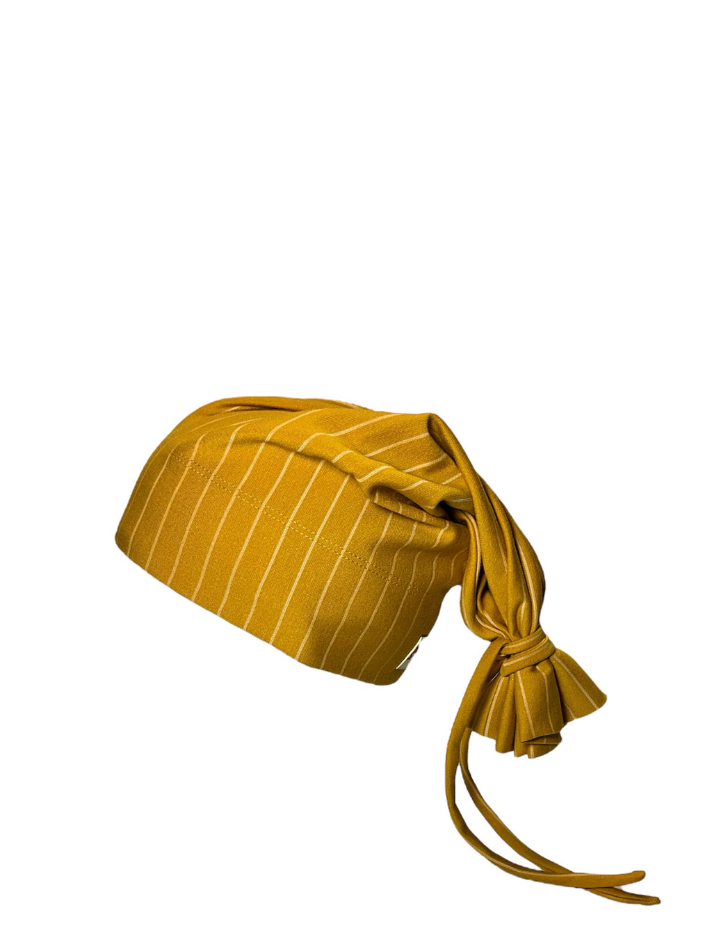 Mustard/ White Pinstripes