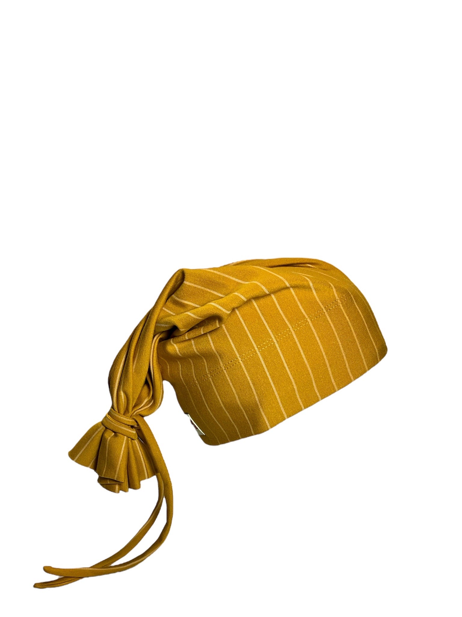 Mustard/ White Pinstripes