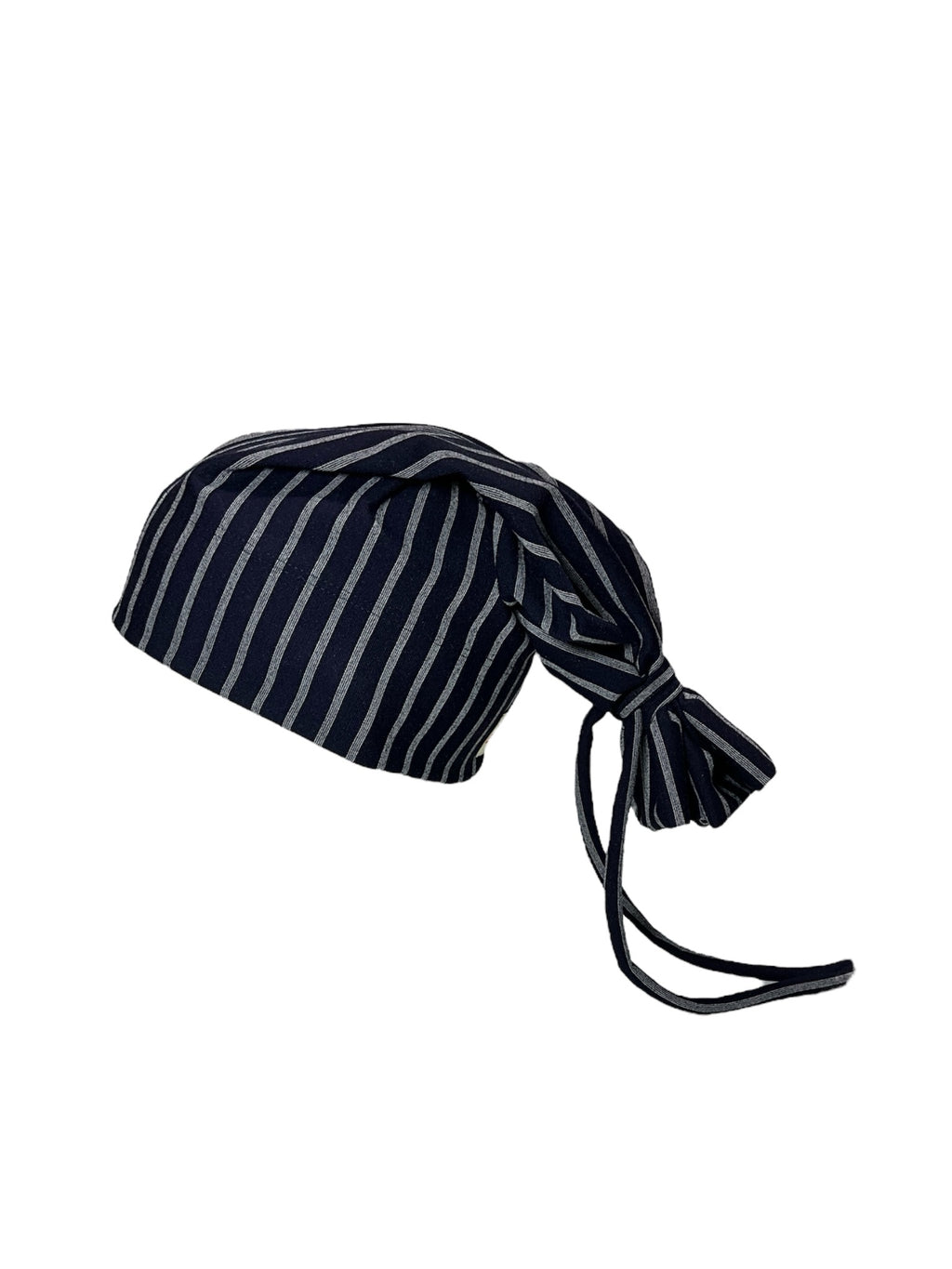 Navy Blue/ White Balanced Stripes