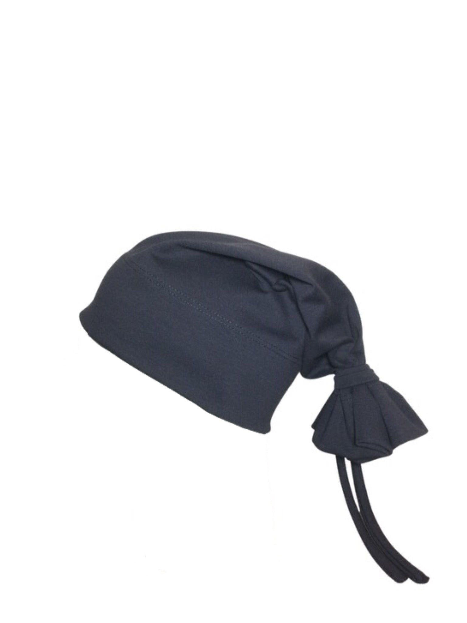 Charcoal Tie Beanie