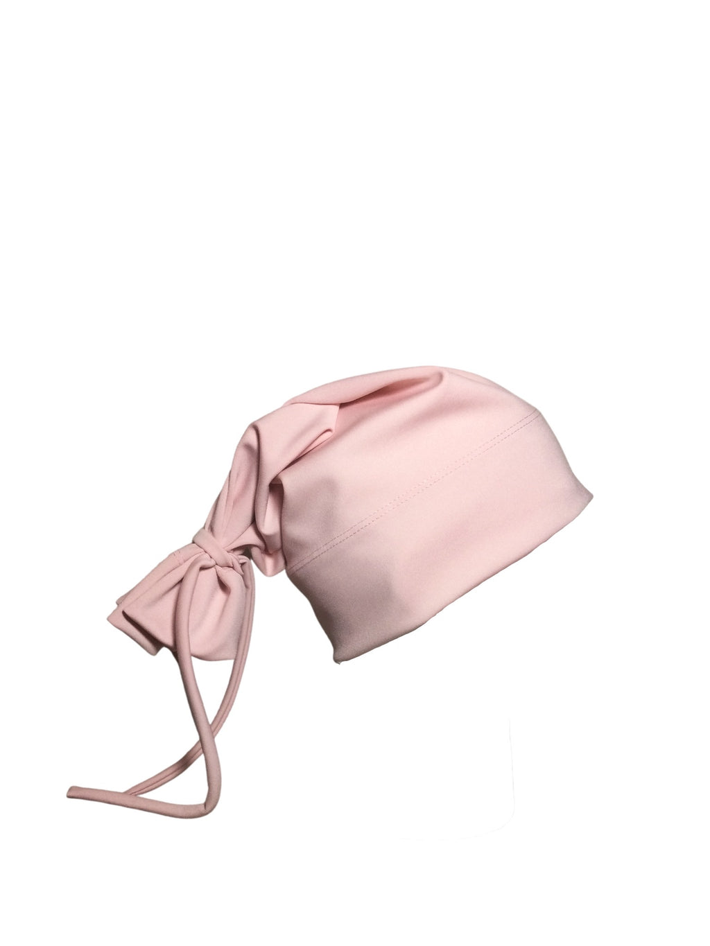 Rose Pink Tie Beanie