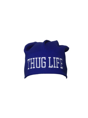 Thug Life Beanie Royal Blue