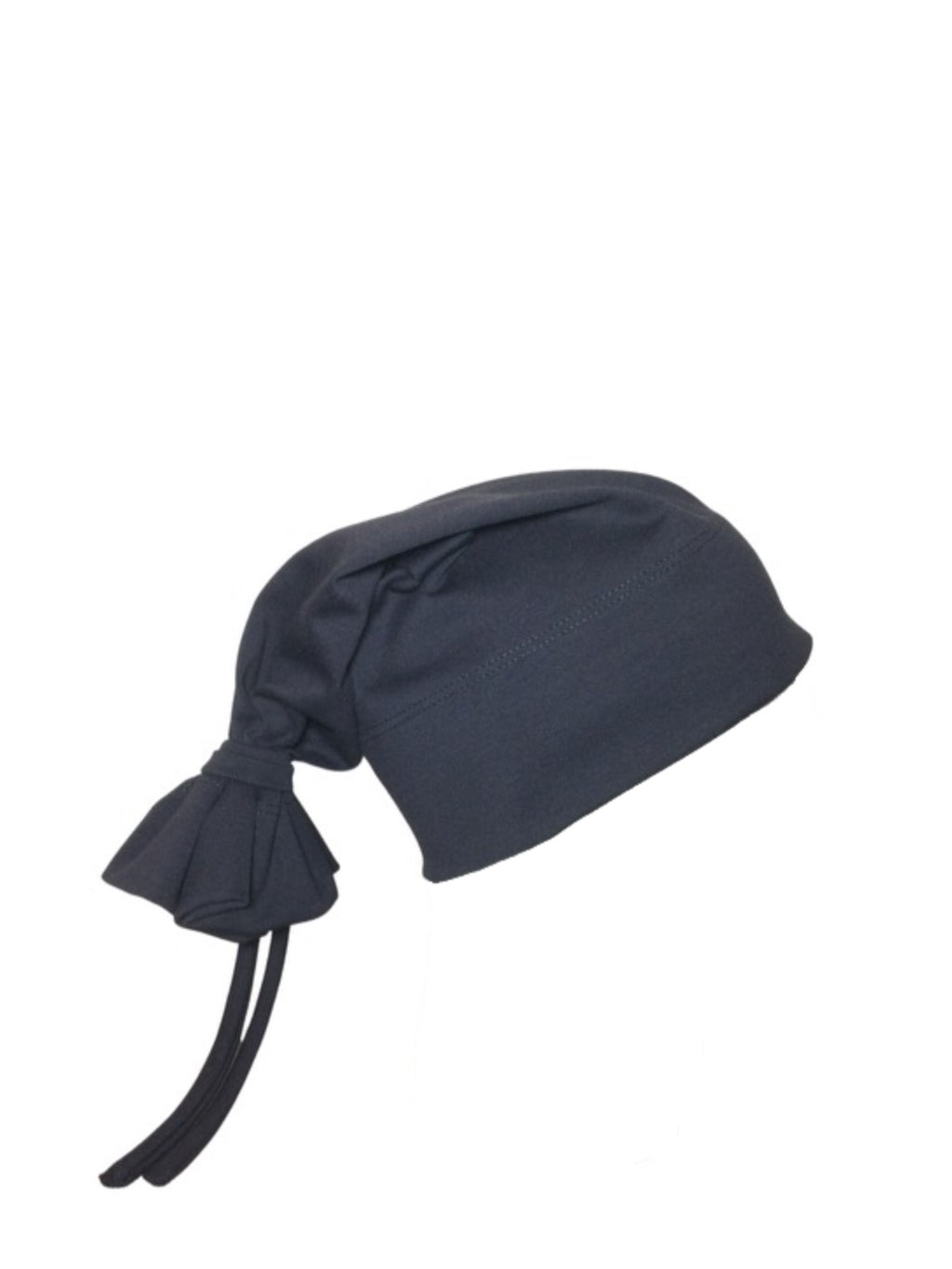 Charcoal Tie Beanie